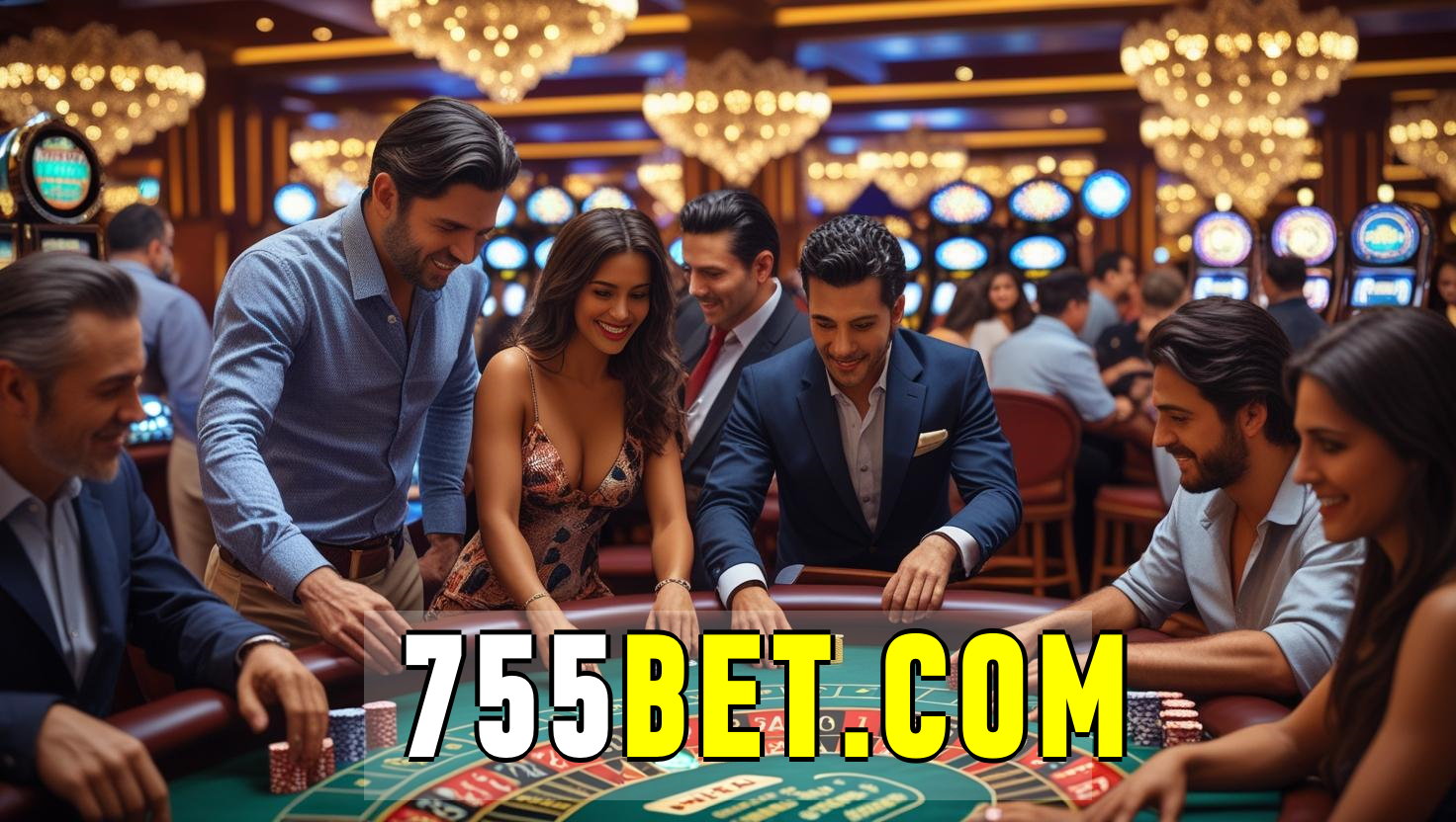 755bet: Caça-níqueis e Bônus Imperdíveis no Cassino ao Vivo!